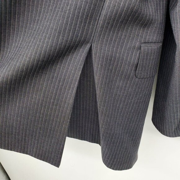Tommy Hilfiger Striped Men's 2 Button Blazer Suit Jacket - Picture 9 of 11